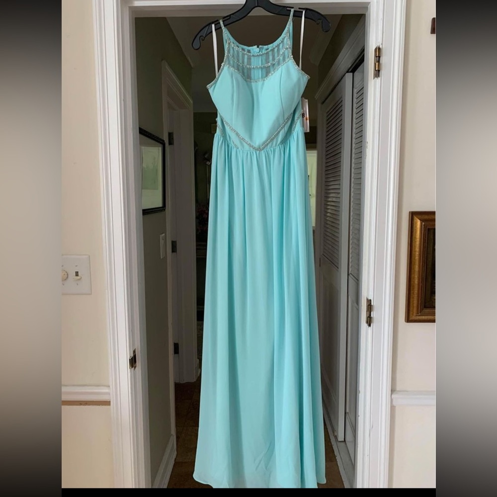 GB Periwinkle Prom Dress NWT